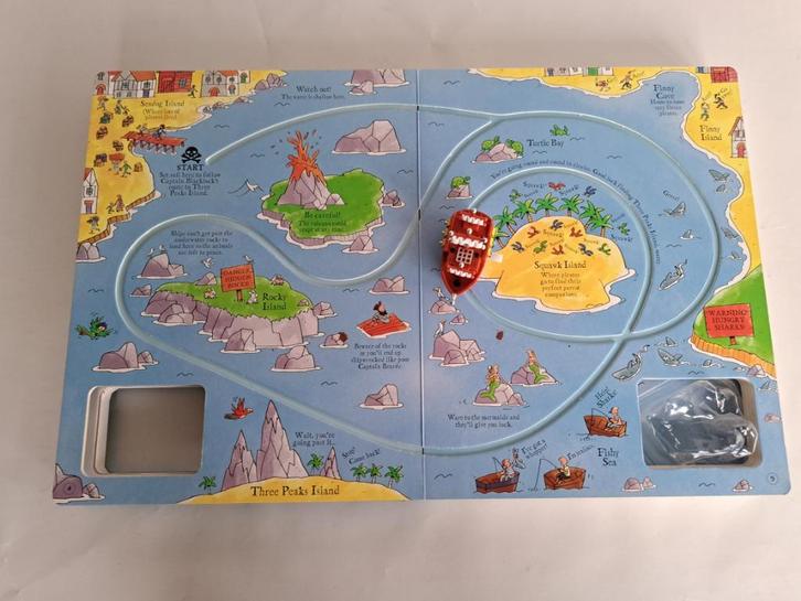 SINT TIP !! Opwindbaar piratenschip boek - Louie Stowell, Boeken, Kinderboeken | Jeugd | onder 10 jaar, Nieuw, Non-fictie, Verzenden