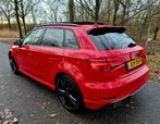 Audi A3 Sportback 35 TFSI S Line black line . Panoramadak ., 1345 kg, Gebruikt, Zwart, 4 cilinders