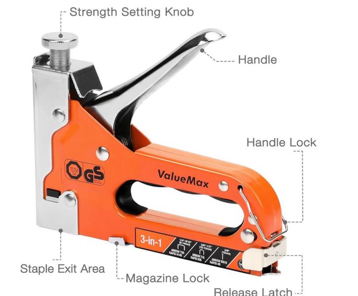 Tacker nietmachine - NIEUW -, Doe-het-zelf en Verbouw, Gereedschap | Handgereedschap, Nieuw, Ophalen