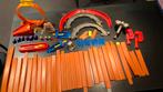 Hot Wheels racebaan onderdelen met auto’s, Ophalen of Verzenden, Zo goed als nieuw