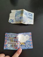 2x 10 gulden billet, Ophalen of Verzenden, 10 gulden, Los biljet