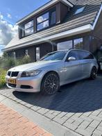 BMW 3-Serie 2.0 318 I Touring AUT 2007 Grijs, Auto's, Automaat, Achterwielaandrijving, Zwart, 4 cilinders