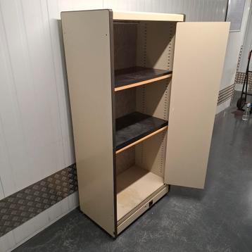 Vintage Industriële metalen kast kantoorkast archiefkast beschikbaar voor biedingen
