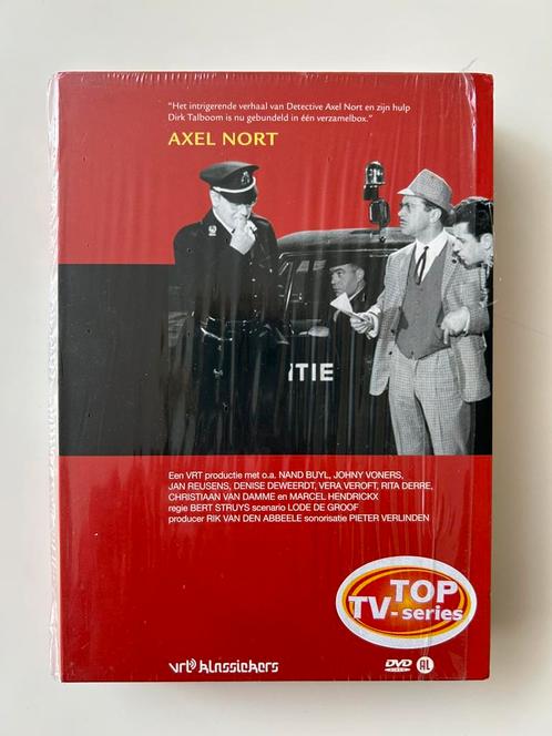 —Axel Nort—2 Disc Boxset -VRT- Klassiekers-, Cd's en Dvd's, Dvd's | Nederlandstalig, Zo goed als nieuw, Film, Actie en Avontuur