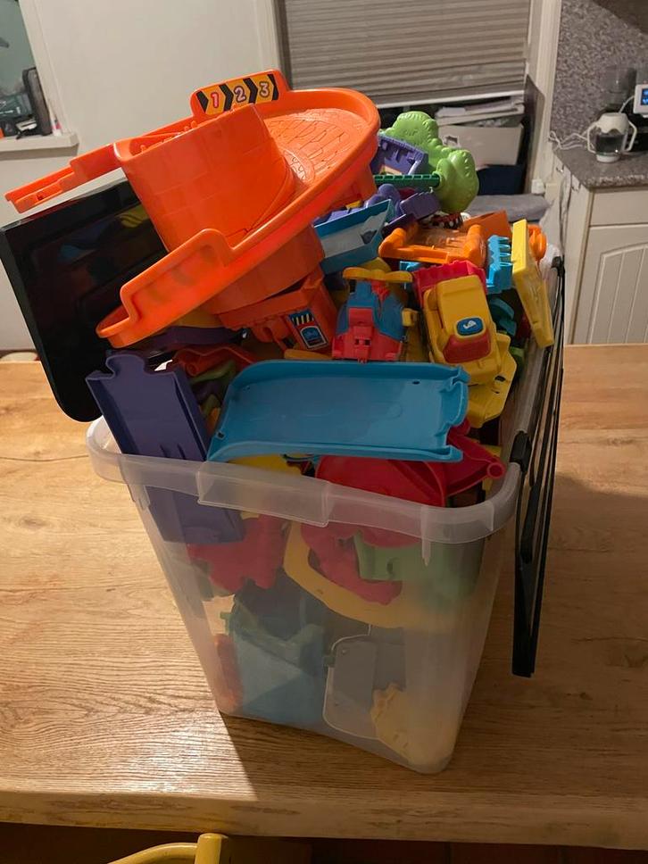 Grote bak VTech Toet Toet Auto's, Kinderen en Baby's, Speelgoed | Overig, Gebruikt, Jongen of Meisje, Ophalen