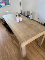 massief grenen tafel, Ophalen, Gebruikt, 200 cm of meer, 50 tot 100 cm
