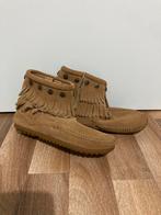 Minnetonka Moccasins Maat 36 (23cm) - Gebruikt, Ophalen of Verzenden, Gedragen, Beige, Espadrilles of Moccasins