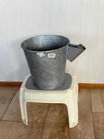 PUT-EMMER, gegalvaniseerd., Ophalen, Gebruikt