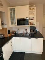 Keuken IKEA Landstijl ivoor kleur. Incl. Apparatuur, Huis en Inrichting, Keuken | Complete keukens, Hoogglans of Gelakt, Kunststof
