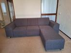 3 persoonsbank met hooker antraciet grijs, Ophalen, 75 tot 100 cm, Zo goed als nieuw, Rechte bank