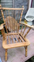 Stoel eiken, Ophalen, Gebruikt, Jaren 60, Bruin