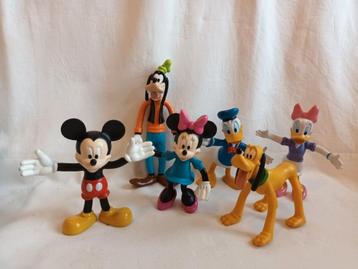 Complete set buigbare flexibele Disney figuren 6 stuks beschikbaar voor biedingen