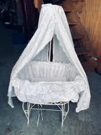 Stalen Poppenwiegje met Kap, Ophalen of Verzenden, Gebruikt, Wieg