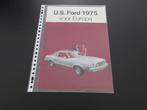 NL Ford - U.S. Ford 1975 voor Europa / Folder, Verzenden, Ford