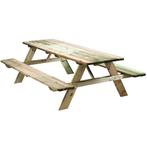 Gratis picknick tafel, Ophalen of Verzenden, Zo goed als nieuw, Rechthoekig, Hout