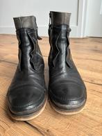 Heren laars schoen leren boots | maat 40, Ophalen of Verzenden, Zo goed als nieuw, Zwart, Boots