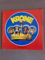Circus/ programma Circus Krone, Nederland tournee 1980., Ophalen of Verzenden, Gebruikt