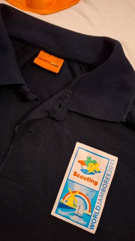 Scouting Nederland Polo WJ 2011 Zweden, Verzamelen, Scouting, Gebruikt, Kleding, Ophalen of Verzenden
