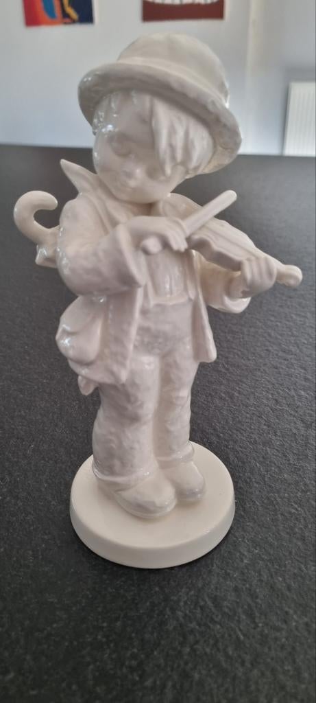 Witte Hummel Violist 2/I - Perfecte Staat, Antiek en Kunst, Kunst | Beelden en Houtsnijwerken, Ophalen of Verzenden