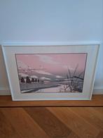 Vintage litho A. Goebel, Ophalen