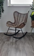 Schommelstoel rotan / riet, Ophalen, Minder dan 75 cm, Riet of Rotan, Zo goed als nieuw