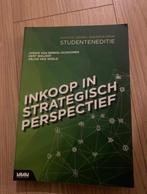 Inkoop in strategisch perspectief, Boeken, Studieboeken en Cursussen, Jordie van Berkel-Schoone, Zo goed als nieuw, Alpha, HBO