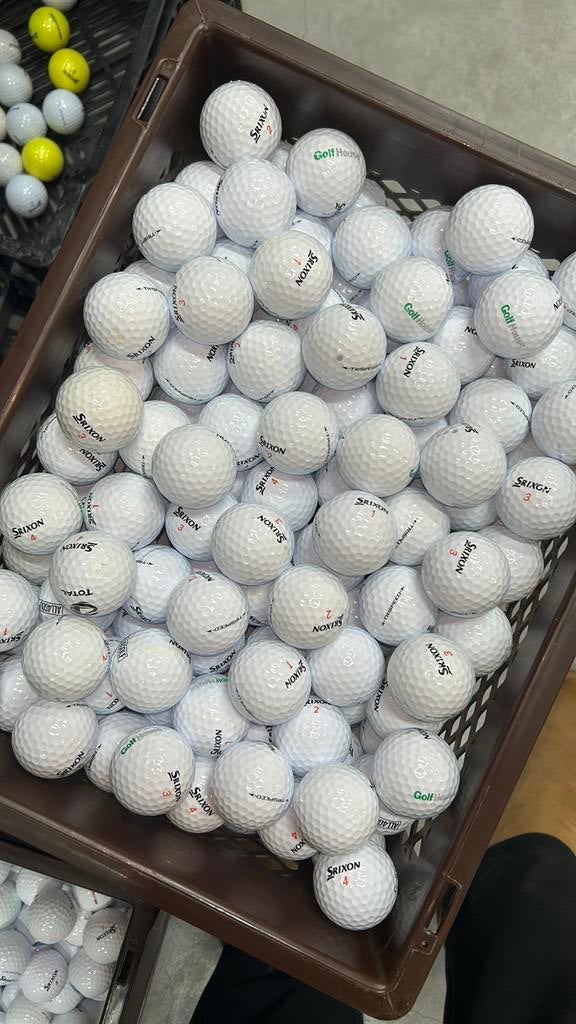 50 Stuks Srixon Trispeed Golfballen, Ophalen of Verzenden, Zo goed als nieuw, Bal(len)