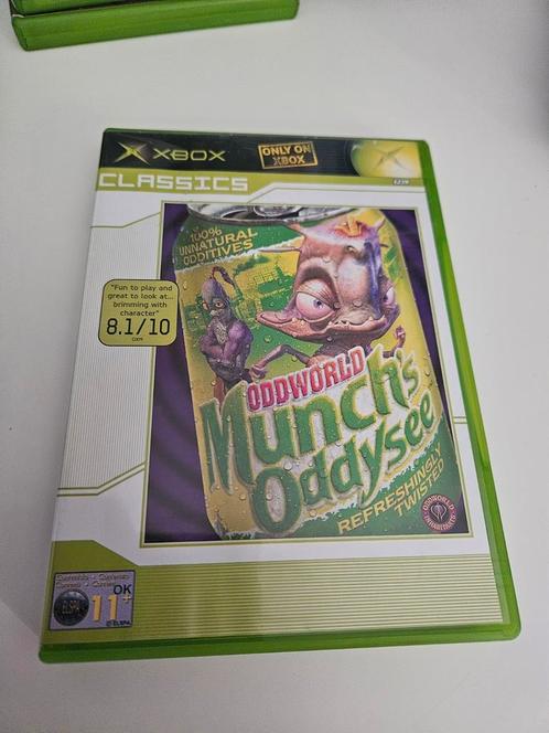 Oddworld Munch Oddysee - Xbox original, Spelcomputers en Games, Games | Xbox Original, Zo goed als nieuw, 1 speler, Ophalen