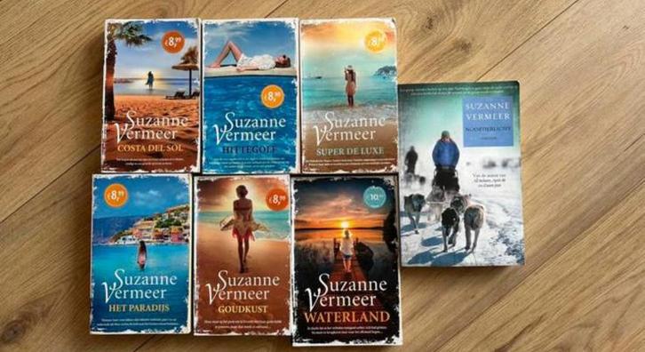 Suzanne Vermeer boeken 8x, Boeken, Chicklit, Zo goed als nieuw, Ophalen of Verzenden