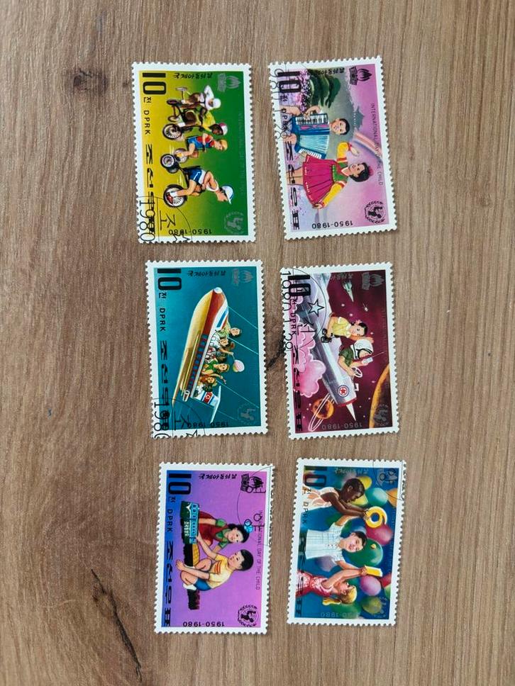 Noord-Korea Postzegels - Internationale Dag van het Kind, Postzegels en Munten, Postzegels | Volle albums en Verzamelingen, Buitenland
