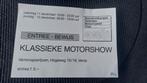 Entree bewijs 5 gulden klassieke motorshow venlo jaren 90, Ophalen of Verzenden