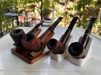 Set vintage tabakspijpen (Lorenzo, Linea Artisan, Big Ben), Verzamelen, Rookartikelen, Aanstekers en Luciferdoosjes, Ophalen of Verzenden