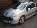 PEUGEOT 207 SW   1.6  AUTOMAAT  BWJ 2008, Auto's, Automaat, Stof, Zwart, 4 cilinders