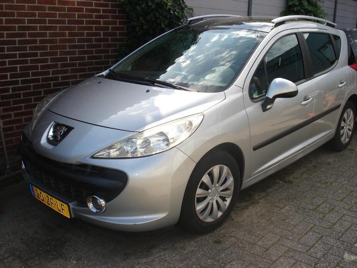 PEUGEOT 207 SW   1.6  AUTOMAAT  BWJ 2008, Auto's, Peugeot, Bedrijf, Airconditioning, Centrale vergrendeling, Climate control, Dakrails