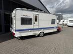 Hobby De luxe Easy 460 UFE Fransbed + Rondzit BJ2005 1e Eig., Caravans en Kamperen, Caravans, Standaardzit, Hobby, Bedrijf, 4 tot 5 meter