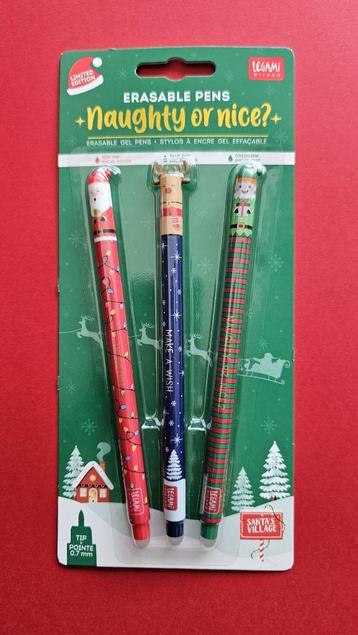 Legami erasable pens - Kerst 2024 - Limited edition beschikbaar voor biedingen