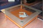 Salontafel, Ophalen, Gebruikt, 100 tot 150 cm, Glas