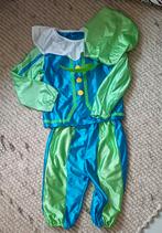 Blauw/Groen Pietenpak - Maat 110-122, Ophalen of Verzenden, Zo goed als nieuw, 110 t/m 116, Jongen of Meisje