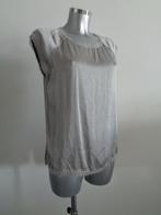 No Man's land 100% zijden blouse maat S/M NIEUW, No Man's Land, Verzenden, Nieuw, Grijs