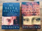 2 boeken van Dan Brown De Davinci Code, De Delta Deceptie, Ophalen of Verzenden, Zo goed als nieuw, Dan Brown, Amerika