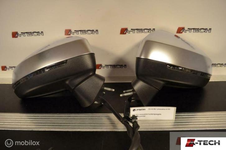 Buitenspiegels S3 A3 8V Limousine Facelift m193, Auto-onderdelen, Spiegels, Audi, Gebruikt, Ophalen of Verzenden