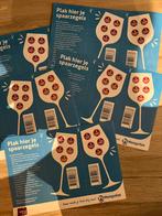 Hoogvliet glazen zegels, Hobby en Vrije tijd, Spaarzegeltjes, Ophalen of Verzenden, Winkel, Super of Benzinepomp, Volle spaarkaart