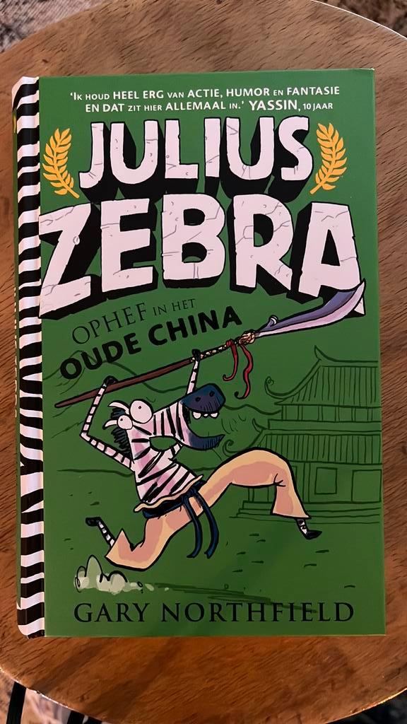 Gary Northfield - Julius Zebra - 5 Ophef in het Oude China, Boeken, Kinderboeken | Jeugd | onder 10 jaar, Zo goed als nieuw, Non-fictie