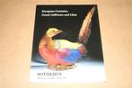 Veilingcatalogus Sotheby's - Dutch Delftware and Glass, Ophalen of Verzenden, Zo goed als nieuw, Schilder- en Tekenkunst