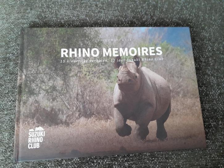 Suzuki Rhino Club/ Rhino Memoires, Boeken, Natuur, Zo goed als nieuw, Ophalen of Verzenden