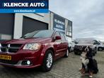 Dodge Grand Caravan 3.6 V6 7-persoons Stow&Go TOPSTAAT 2x el, Auto's, Dodge, Euro 5, Stof, Zwart, 2124 kg