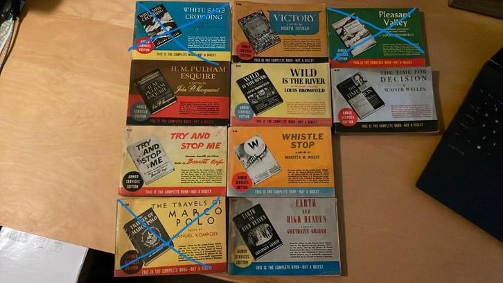 WW2 US, Armed Service Edition, paperback, Verzamelen, Militaria | Tweede Wereldoorlog, Landmacht, Boek of Tijdschrift, Amerika