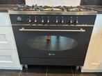 M-System Gasfornuis 90cm - 5+1 pits, Witgoed en Apparatuur, Ophalen, Gebruikt, Oven met grill, Vrijstaand