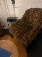 Luipaard print fauteuil - Prachtige blikvanger!, Ophalen, Zo goed als nieuw, Stof, 75 tot 100 cm