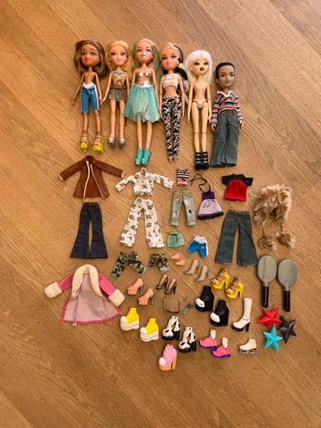 Bratz 6 poppen met accessoires en kleding MGA beschikbaar voor biedingen